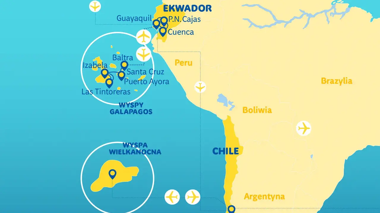 Dalej być nie może – Galapagos i Wyspa Wielkanocna