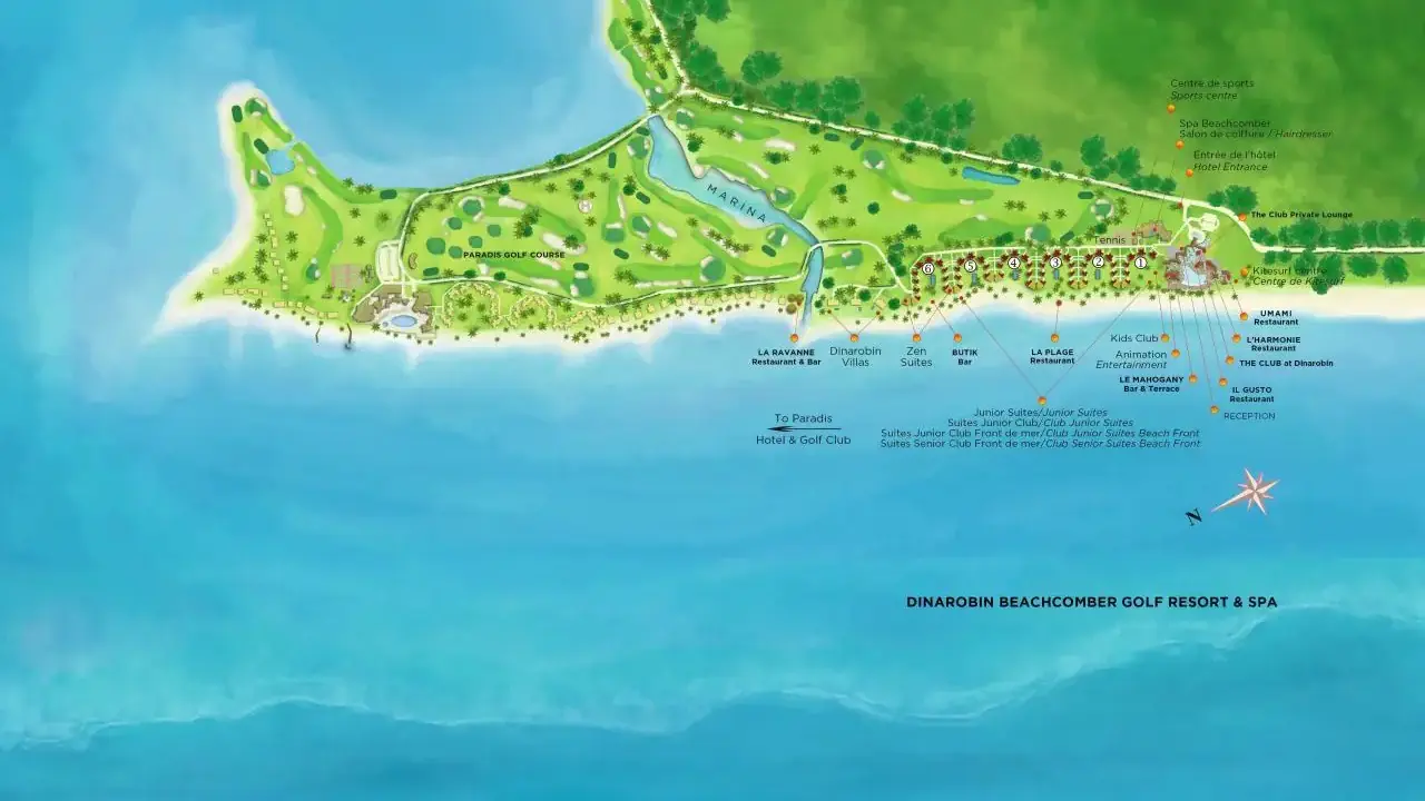 Dinarobin Beachcomber Golf Resort & Spa