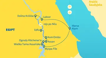 Egipt - Potęga Południa z Marsa Alam 4*