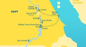 Egipt - Potęga Południa z Marsa Alam - Light