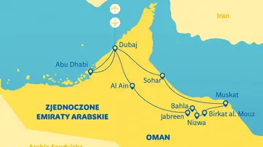 Emiraty Arabskie i Oman - Złote wrota pustyni