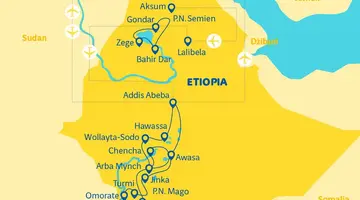 Etiopia - od Amharów do Hamerów