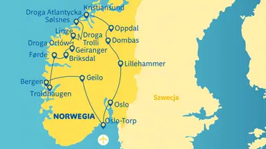 Fiordy - Droga Atlantycka
