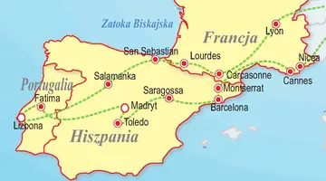 Francja, Hiszpania, Portugalia - Słoneczna Iberiada