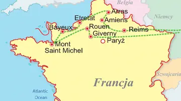 Francja - Szampania - Pikardia - Normandia