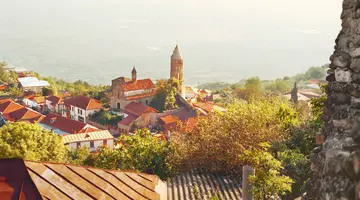 Gruzja, Armenia - spod szczytów Kaukazu w doliny Armenii