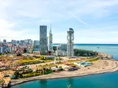 Gruzja- Morze Czarne i zielony Kaukaz