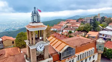 Gruzja- Morze Czarne i zielony Kaukaz