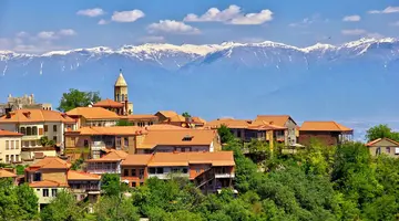 Gruzja- Morze Czarne i zielony Kaukaz