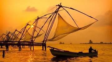 Indie - Bajeczna Kerala 3* z wypoczynkiem 4*