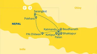 Indie i Nepal De Luxe