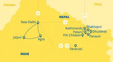 Indie i Nepal