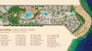 Invidia Coral Beach Tiran