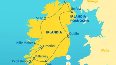 Irlandia i Irlandia Północna - legendy wykute w skałach