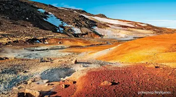 Islandia - Białe Noce na Czarnej Plaży