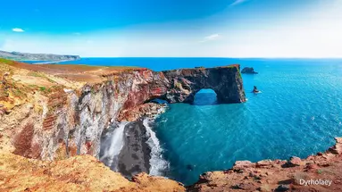 Islandia - Białe Noce na Czarnej Plaży
