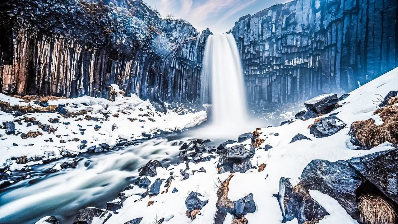Islandia, W Krainie Lodu I Zorzy