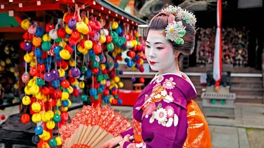 Japonia - w krainie gejsz i samurajów z powrotem z Tokio
