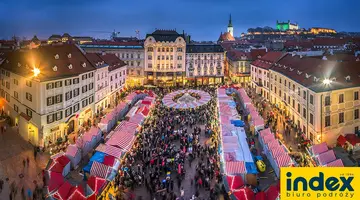Jarmark Bożonarodzeniowy Bratysława Express