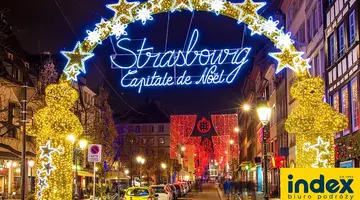 Jarmark Bożonarodzeniowy Strasburg i Colmar z noclegiem BB