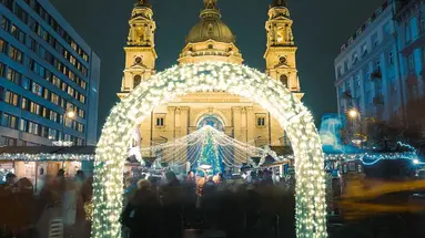 Jarmark Świąteczny - Budapeszt