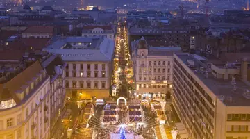 Jarmark Świąteczny - Budapeszt