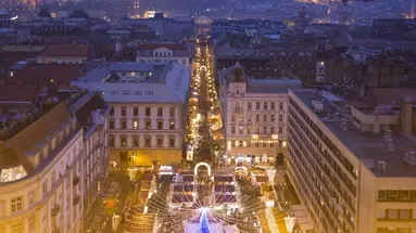Jarmark Świąteczny - Budapeszt