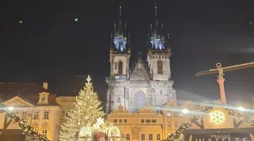 Jarmark Świąteczny - Praga