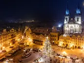 Jarmark Świąteczny - Praga