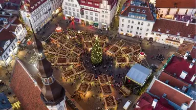 Jarmark świąteczny - Tallin