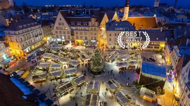Jarmark świąteczny - Tallin