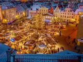 Jarmark świąteczny - Tallin