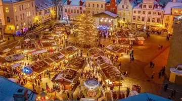 Jarmark świąteczny - Tallin