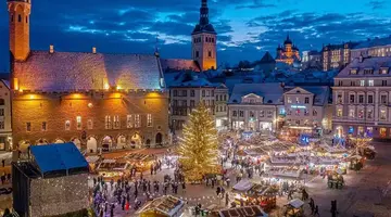 Jarmark świąteczny - Tallin