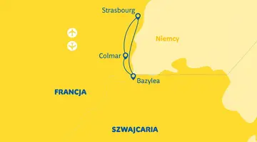 Jarmarki jak z bajki - Strasburg i Bazylea