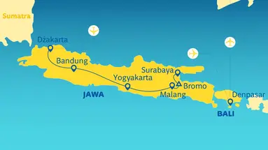 Jawa i Bali - W krainie batiku