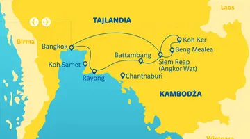 Kambodża i Tajlandia - Poszukiwacze Zaginionych Świątyń