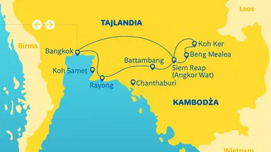 Kambodża i Tajlandia - Poszukiwacze Zaginionych Świątyń