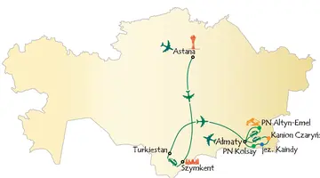 Kazachstan 11 dni