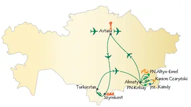 Kazachstan 11 dni