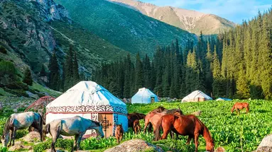 Kazachstan i Kirgistan - cuda natury