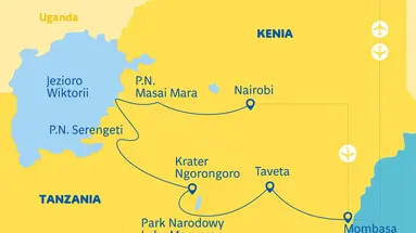 Kenia i Tanzania - W poszukiwaniu źródeł Nilu