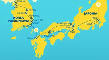 Korea Południowa i Japonia - Yin i Yang