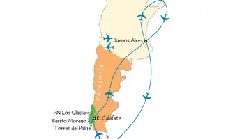 Królowa Argentyna z Ziemią Ognistą i Patagonią - 17 dni