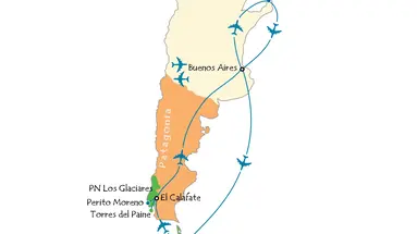 Królowa Argentyna z Ziemią Ognistą i Patagonią - 17 dni