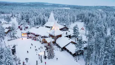 Laponia - Z Wizytą U Mikołaja