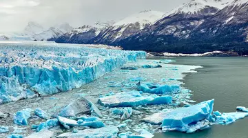 Lody w kolorze błękitu - Patagonia