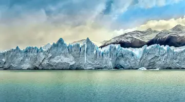 Lody w kolorze błękitu - Patagonia