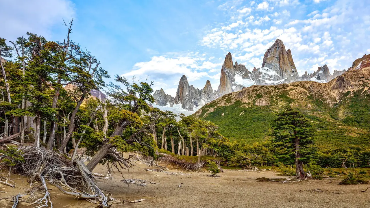 Lody w kolorze błękitu - Patagonia