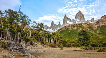 Lody w kolorze błękitu - Patagonia